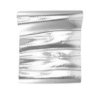 Fafeicy Etiqueta de la Pared de Papel de Aluminio a Prueba de Aceite, Papel Tapiz de Cocina Autoadhesivo, Pegatinas de de Aluminio para una Fácil Limpieza 30 Cm X 2 M (30cm*2m)