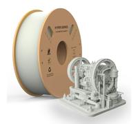 Fafeicy Filamento Hyper Series PLA de 1,75 Mm, 1 Kg, 2,2 Lb, Alta Fluidez, Impresión de Alta Velocidad, Extrusión Estable, Precisión Dimensional +/-0,03 Mm con Mayor Dureza que el ABS (WHITE)