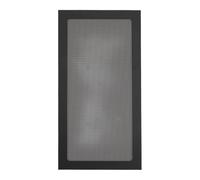 Fafeicy Filtro de Polvo del Ventilador de Computadora, Agujeros Ultra Pequeños de 2 Piezas Fáciles de Limpiar su Computadora (Black)