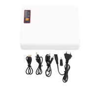 Fafeicy Fuente de Alimentación de Batería de Respaldo UPS Pequeña de 12000mAh con Salida de 18W 5V 9V 12V DC 15V 24V PoE para Cámara de Seguridad de Módem Enrutador (Enchufe de la UE)