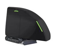 Fafeicy Funda para Miniexcavadora Tela Oxford 210D Diseño con Cremallera a Prueba de Agua Protección Bobcat E20 de 1760-3530 Libras Almacenamiento Al Aire Negro