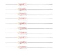 Fafeicy Fusible Térmico de Carcasa Metálica, 250°C, 250VAC 10A, 10 Piezas