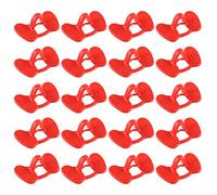 Fafeicy Gafas Pollo 20 Piezas Antipicoteo Equipo Avícola 43x27mm Mejora Supervivencia y Producción Huevos