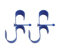 Fafeicy Ganchos para Valla de Piscina Plástico Soporte de Herramientas para | Ganchos para valla de piscina, soporte de herramientas de plástico para piscina, Juego de 2 para almacenamiento de equipos