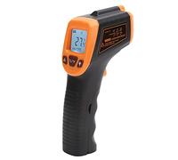Fafeicy GM320S Gun de Termómetro Infrarrojo -50 ℃ a 600 ℃ con Pantalla LCD de Puntero Láser para Medición de Temperatura de Cocina Automotriz de HVAC Industrial (ORANGE)