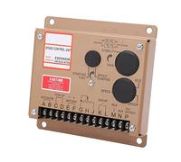 Fafeicy Gobernador Electrónico del Motor, Diseño de Aleación de Aluminio con Respuesta Rápida para Motores de 12 V y 24 V CC, Alta Confiabilidad para Diversas Aplicaciones