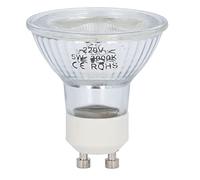 Fafeicy Gu10 LED DIMMABLE 5W Bulbo con Brillo Ajustable para la Oficina de la Habitación de 220 V (Luz blanca cálida 2700-3200K)