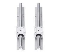 Fafeicy Guía de Carril Lineal SBR16 de 300mm, 5 uds., Piezas CNC de Bloque Deslizante con Guía de Movimiento Lineal de Acero para Equipo de Transmisión Robot