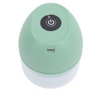 Fafeicy Helicóptero de Mini Ajo Eléctrico, Acero Inoxidable (verde claro)