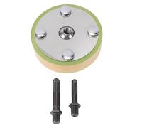 Fafeicy Herramienta de Nivelación de Colocación de Azulejos, Nivelador de Vibración de Martillo Eléctrico para Instalación en Paredes y Pisos con Base de 4,72 Pulgadas y Junta