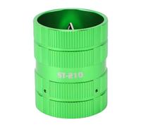 Fafeicy Herramienta Escariadora de Tuberías con 4 Cuchillas de Carburo, Desbarbado de Tubos de PVC y Cobre, Escariador de Tuberías Interior y Exterior para Tubos de 1/4 a 2-1/8 Pulgadas