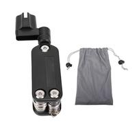 Fafeicy Herramienta Múltiple para Guitarra, Profesional, Compacta, Portátil, Herramienta de Configuración de Guitarra de Bolsillo para Guitarristas, Cortador de Cuerdas, Bobinadora,