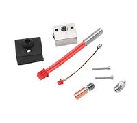 Fafeicy Impresora 3D Duradera Kit Hotend TC4 Allem Bloque de Calefacción Boquilla de Tubo de Garganta para Enderer 3 S1 24V 40W 300 ℃, Impresión Eficiente, Adecuada para Sermoon V1, V1 Pro, Cobre en