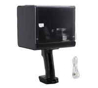 Fafeicy Impresora de Inyección de Tinta Portátil, Codificación Automática de Riel Guía con Posicionamiento Preciso para Números de Texto Códigos QR Códigos de Barras en Tela Plástica