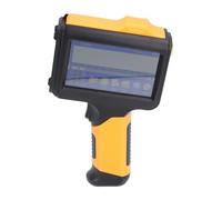 Fafeicy Impresora de Inyección de Tinta Portátil, Máquina de Codificación de Inyección de Tinta BT con Pantalla Táctil LED de 12,7mm para Números de Texto, Códigos QR, (Enchufe Europeo
