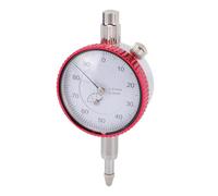 Fafeicy Indicador de Cuadrante Indicador de Prueba de Cuadrante Medidor de Rango de 0-3 Mm Precisión de 0,01 Mm Acero Inoxidable Alta Sensibilidad con Estructura a Prueba de