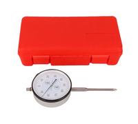 Fafeicy Indicador de Dial de 0,01 Mm Prueba de Precisión de Dial Mecánico Rango de 0 A 50 Mm A Prueba de Golpes para Mecanizado Preciso Molde de Aviación