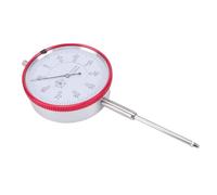 Fafeicy Indicador de Prueba de Dial 0-50 Mm X 0,01 Mm Indicador de Dial Mecánico de Alta Sensibilidad con Diseño Inoxidable de Acero Inoxidable y Perilla de Bloqueo para Taller de Torno