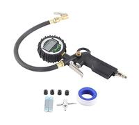 Fafeicy Inflador Digital de Neumáticos con Pantalla LCD, Conector Rápido