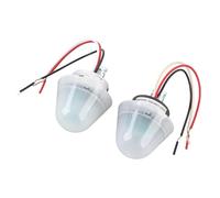 Fafeicy Interruptor de Control de Luz con Fotocélula, 10 A, Encendido Automático, Apagado, Alta Sensibilidad, Resistente A la Lluvia, con Amplia Aplicación para Alumbrado Público de (AC/DC12V)