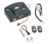 Fafeicy Interruptor de Control Remoto Inalámbrico, Controlador de Puerta Enrollable de 4 Relés con Protección contra Sobrecarga y Protección Térmica, para Puerta de Casa y de Garaje (220V)