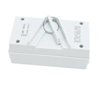 Fafeicy Interruptor de Desconexión de Motor Cerrado 35A 440V AC IP65, Interruptor de Aislamiento de Seguridad de 3, para Control de Motores Industriales y Maquinaria para Exteriores