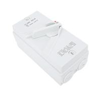 Fafeicy Interruptor de Desconexión de Motor Cerrado, Interruptor de Aislamiento de Seguridad Resistente de 35 A 440 V con Carcasa de ABS Impermeable IP65, para Soldadura de Generador