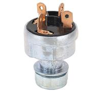 Fafeicy Interruptor de Llave de Arranque de Excavadora, Cuerpo de Aleación de Zinc con Conexión de Latón para Maquinaria Pesada D250E D300E E320C