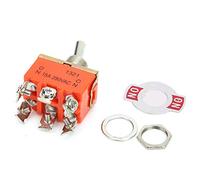 Fafeicy Interruptor de Palanca Miniatura 10PCS, 6 Pines Interruptor AC