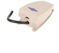 Fafeicy Interruptor de Pedal de Aluminio Interruptor de Pedal Momentáneo NO 5A 380V AC 220V DC de Control de con Cable para Equipos de Máquina Herramienta