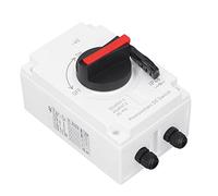 Fafeicy Interruptor Fotovoltaico CC 1000V 32A Interruptor de Solar Fotovoltaico IP66 Resistente Al Agua para Mantenimiento del de Paneles Solares Cabinas Casas de Vacaciones