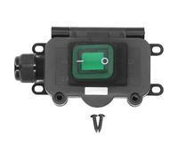 Fafeicy Interruptor Marino con Caja de Unión, Interruptor de Embarcación IP68 IP68 Al Aire Libre PA66 Cáscara 125V 20A 250V 16A con Anillo de Sellado de Silicona