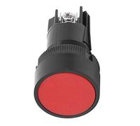 Fafeicy Interruptor Pulsador, 10 Piezas, 660V 10A, XB2-EA, Verde y Rojo, con Resistencia de Contacto 25MΩ