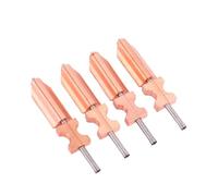 Fafeicy Juego de Boquillas Metálicas para Impresora 3D, 4 Uds., 0,25mm, 0,4mm, 0,6mm, 0,8mm, Kit Hotend de Alto Flujo con Diseño Desmontable Rápido