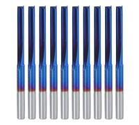 Fafeicy Juego de Cortadores de Fresado de 3,175 Mm, Herramienta de Fresado de Carburo Cementado, Corte de Precisión para Madera, MDF, Acrílico, PVC y Espuma