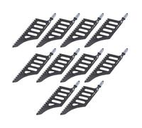 Fafeicy Juego de Cuchillas para Sierra de Calar, 10 Uds., Cuchillas de Corte de Esquina de 90 Grados para Corte de Forma Irregular de Tablero de Fibra de Plástico y Madera