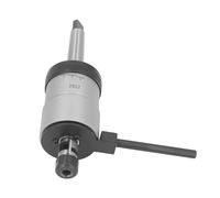 Fafeicy Juego de Mandril de Roscar Reversible, Cabezal de Roscado Automático de Acero de Alta Velocidad J4612 con Vástagos de 3MT 4MT, 2 Pinzas Flexibles, Protección contra Sobrecarga para