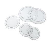 Fafeicy Juego de Parches de Tambor PET de 5 Piezas con Accesorios de Percusión 22 16 14 13 12 Pulgadas Calidad de Sonido Vibrante Diseño Simple para Reemplazo