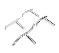 Fafeicy Juego de Soporte para Herramientas de Torno de Madera, Soporte para Herramientas de Torno, 4 Piezas con Diseño Ergonómico en Forma de, Barras de Acero Endurecido para Proyectos