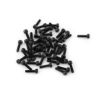 Fafeicy Juego de Tornillos de Cabeza Hexagonal M3 Sujetador de Acero al Carbono de Aleación de Grado 12.9 Accesorio de Herramienta de Reparación (M3*12mm 50 pcs/pack)