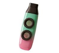 Fafeicy Kazoos para Adultos e Instrumentos Musicales Extraños, Flauta Kazoo de Tono Ajustable de Doble Orificio con Doble Membrana para Acompañamiento de Guitarra