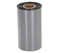 Fafeicy KB100 B 110mm*300m Resina de Cinta de Transferencia TéRmica Negra, Cinta de Transferencia TéRmica Compatible con TSC, Argox, Zebra (110mm*300m)