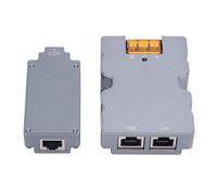 Fafeicy Kit de Adaptador PoE Pasivo 320W con Soporte de Gigabit Ethernet y Guardia de ESD para Redes de Alto Rendimiento Al Aire Libre