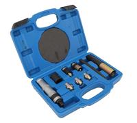 Fafeicy Kit de Extracción de Bloqueo en Círculo, Tapa de Rueda de Acero de Acero Alta de