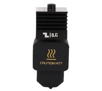 Fafeicy Kit de Extremo Caliente para Impresora 3D, Repuesto para H2D H2D Combo A1 A1mini, Cabezal de Impresión Ensamblado con Boquilla de Acero Endurecido, Garganta Totalmente Metálica, (0,6 mm)