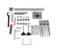 Fafeicy Kit de guía de Taladro de Plantilla 3 en 1, Juego de perforadoras autocentrantes con Varilla de extensión de 600 mm