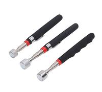 Fafeicy Kit de Herramientas de Recogida Magnética Telescópica de 3 Piezas, Pluma de Recogida Magnética Retráctil de 10 Lb, 15 Lb, 20 con Ergonómico Suave para Reparación de
