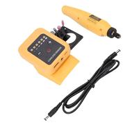 Fafeicy Kit de Herramientas Rotativas Inalámbricas de 6 Velocidades 6000-18000 RPM con Salida USB Tipo C para Grabado, Pulido, Corte, Incluye 24 Accesorios, Soporte para Mesa de Trabajo