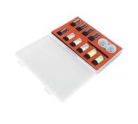 Fafeicy Kit de Polvo Fluorescente Luminoso para Reloj de 5 Colores con Mezcla de Pintura Líquida que Brilla en la Oscuridad para Reparación de Relojes Art Graffiti Seguridad Nocturna