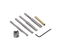 Fafeicy Kit de Recortador de Bolígrafos de 13 Piezas, de Recorte de Bolígrafos de Acero Al Carbono, Herramienta Profesional de Carpintería para Fabricación y Preparación de